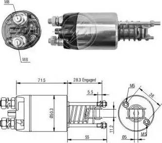 ERA 227341 - Elektromagnetni Prekidač, starter www.molydon.hr