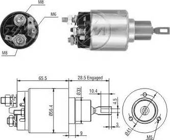 ERA 227363 - Elektromagnetni Prekidač, starter www.molydon.hr