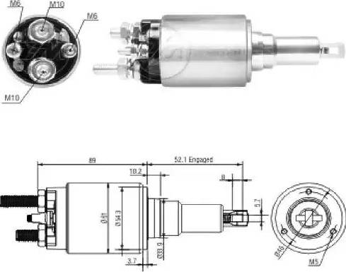 ERA 227245 - Elektromagnetni Prekidač, starter www.molydon.hr