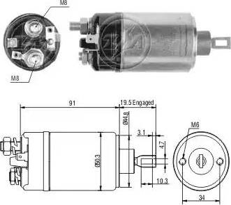 ERA 227259 - Elektromagnetni Prekidač, starter www.molydon.hr