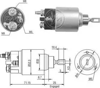 ERA 227266 - Elektromagnetni Prekidač, starter www.molydon.hr