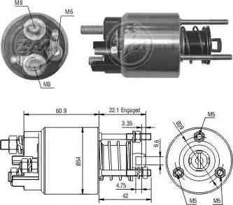 ERA 227281 - Elektromagnetni Prekidač, starter www.molydon.hr