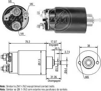 ERA 227747 - Elektromagnetni Prekidač, starter www.molydon.hr