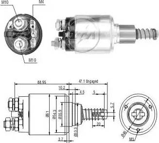 ERA 227714 - Elektromagnetni Prekidač, starter www.molydon.hr