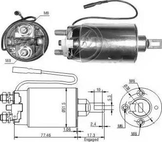 ERA 227785 - Elektromagnetni Prekidač, starter www.molydon.hr