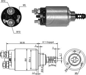 ERA ZM9636 - Elektromagnetni Prekidač, starter www.molydon.hr