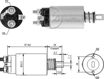 ERA ZM982 - Elektromagnetni Prekidač, starter www.molydon.hr