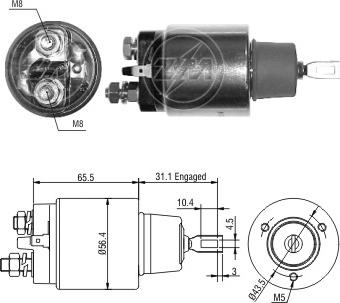 ERA ZM975 - Elektromagnetni Prekidač, starter www.molydon.hr