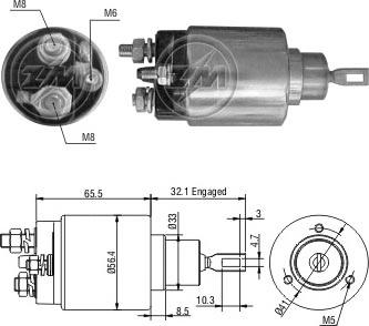 ERA ZM977 - Elektromagnetni Prekidač, starter www.molydon.hr