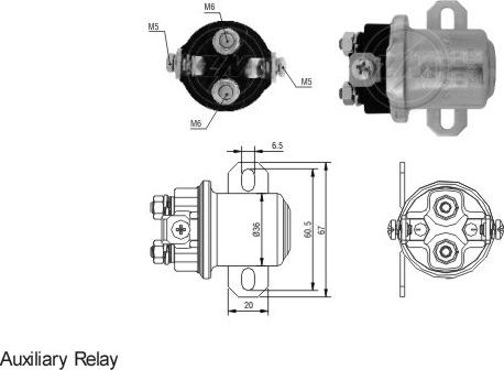 ERA ZM4408 - Elektromagnetni Prekidač, starter www.molydon.hr