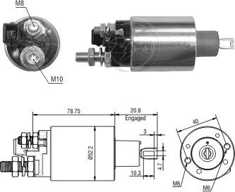 ERA ZM4482 - Elektromagnetni Prekidač, starter www.molydon.hr