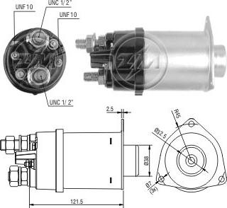 ERA ZM456 - Elektromagnetni Prekidač, starter www.molydon.hr