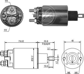 ERA ZM480 - Elektromagnetni Prekidač, starter www.molydon.hr