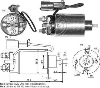 ERA ZM4793 - Elektromagnetni Prekidač, starter www.molydon.hr