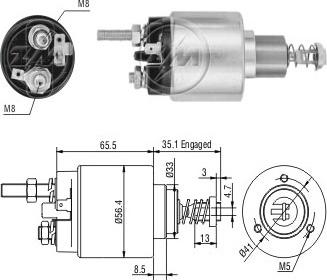 ERA ZM476 - Elektromagnetni Prekidač, starter www.molydon.hr