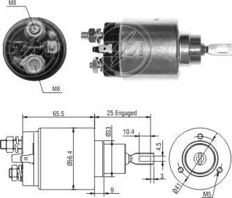 ERA ZM478 - Elektromagnetni Prekidač, starter www.molydon.hr