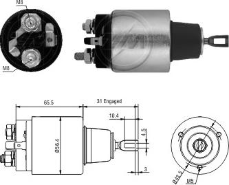 ERA ZM4777 - Elektromagnetni Prekidač, starter www.molydon.hr