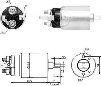 ERA ZM5981 - Elektromagnetni Prekidač, starter www.molydon.hr