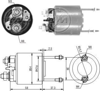 ERA ZM592 - Elektromagnetni Prekidač, starter www.molydon.hr