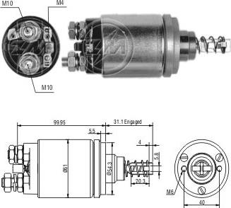 ERA ZM542 - Elektromagnetni Prekidač, starter www.molydon.hr