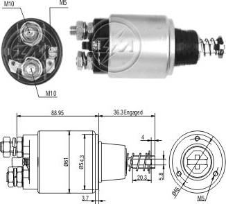 ERA ZM550 - Elektromagnetni Prekidač, starter www.molydon.hr