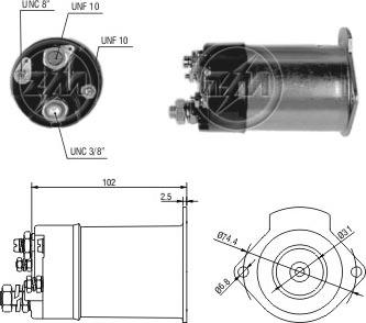 ERA ZM551 - Elektromagnetni Prekidač, starter www.molydon.hr