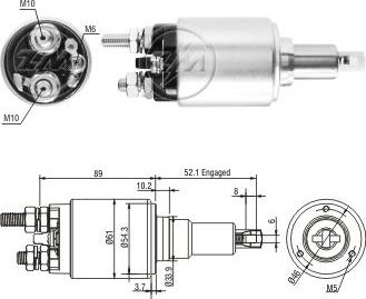 ERA ZM5639 - Elektromagnetni Prekidač, starter www.molydon.hr