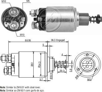 ERA ZM531 - Elektromagnetni Prekidač, starter www.molydon.hr