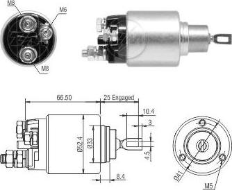 ERA ZM5382 - Elektromagnetni Prekidač, starter www.molydon.hr