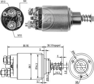 ERA ZM538 - Elektromagnetni Prekidač, starter www.molydon.hr