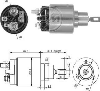 ERA ZM574 - Elektromagnetni Prekidač, starter www.molydon.hr