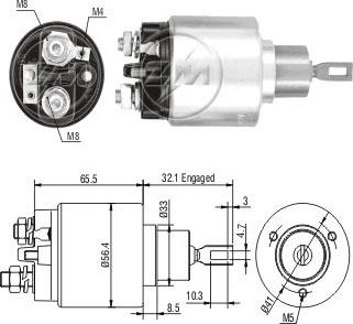 ERA ZM578 - Elektromagnetni Prekidač, starter www.molydon.hr