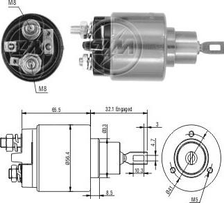 ERA ZM572 - Elektromagnetni Prekidač, starter www.molydon.hr