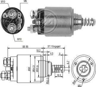 ERA ZM644 - Elektromagnetni Prekidač, starter www.molydon.hr