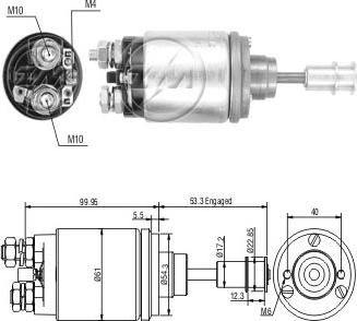 ERA ZM643 - Elektromagnetni Prekidač, starter www.molydon.hr