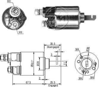 ERA ZM606 - Elektromagnetni Prekidač, starter www.molydon.hr