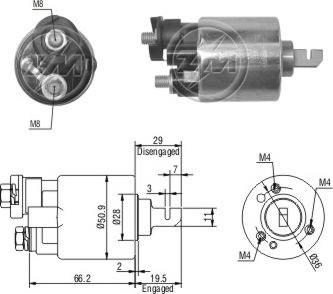 ERA ZM608 - Elektromagnetni Prekidač, starter www.molydon.hr