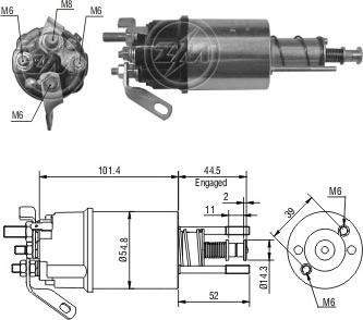 ERA ZM610 - Elektromagnetni Prekidač, starter www.molydon.hr