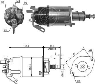 ERA ZM611 - Elektromagnetni Prekidač, starter www.molydon.hr