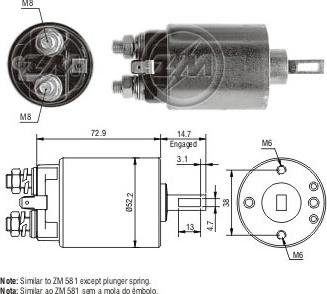 ERA ZM680 - Elektromagnetni Prekidač, starter www.molydon.hr