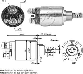 ERA ZM636 - Elektromagnetni Prekidač, starter www.molydon.hr