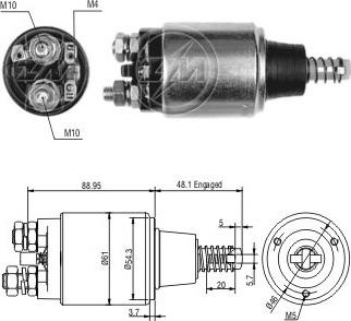 ERA ZM638 - Elektromagnetni Prekidač, starter www.molydon.hr