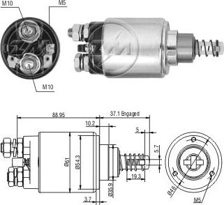 ERA ZM632 - Elektromagnetni Prekidač, starter www.molydon.hr