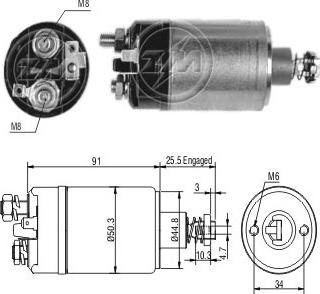 ERA ZM626 - Elektromagnetni Prekidač, starter www.molydon.hr