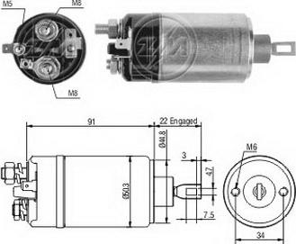 ERA ZM623 - Elektromagnetni Prekidač, starter www.molydon.hr