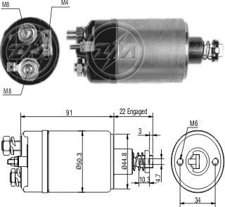 ERA ZM627 - Elektromagnetni Prekidač, starter www.molydon.hr