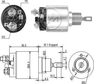 ERA ZM674 - Elektromagnetni Prekidač, starter www.molydon.hr