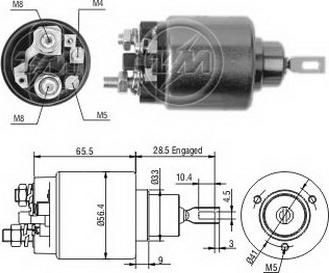 ERA ZM671 - Elektromagnetni Prekidač, starter www.molydon.hr