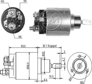 ERA ZM677 - Elektromagnetni Prekidač, starter www.molydon.hr