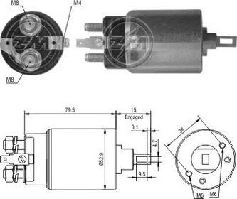 ERA ZM1981 - Elektromagnetni Prekidač, starter www.molydon.hr